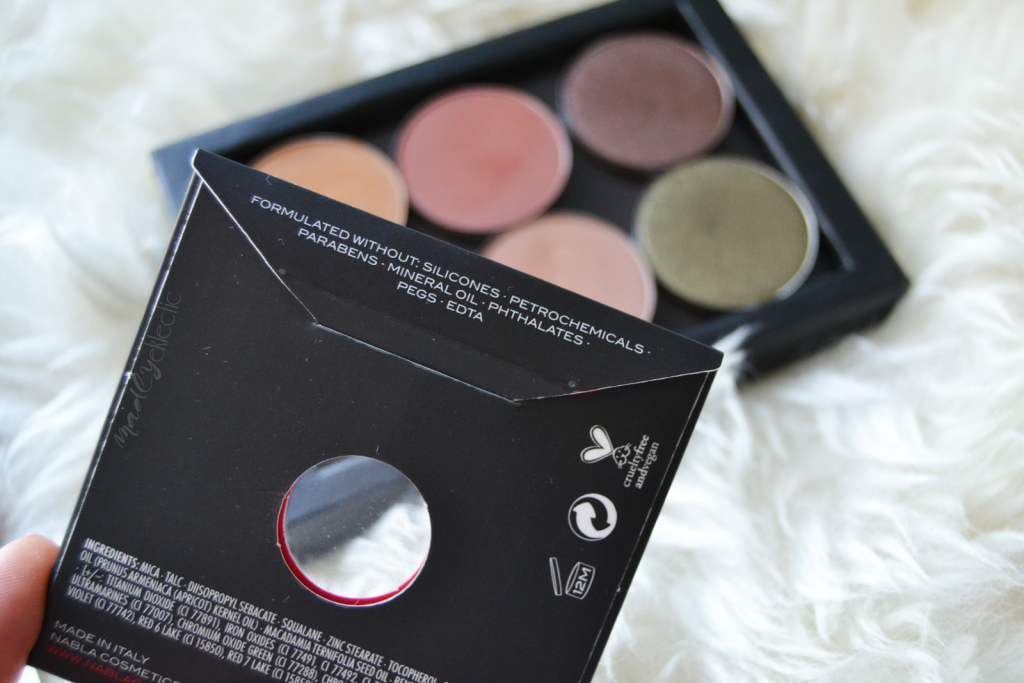 Nabla eyeshadows nabla, sombras, review