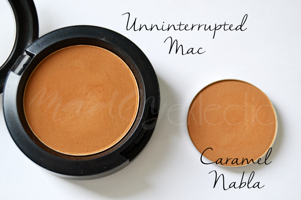 Nabla eyeshadows nabla, uninterrupted, caramel