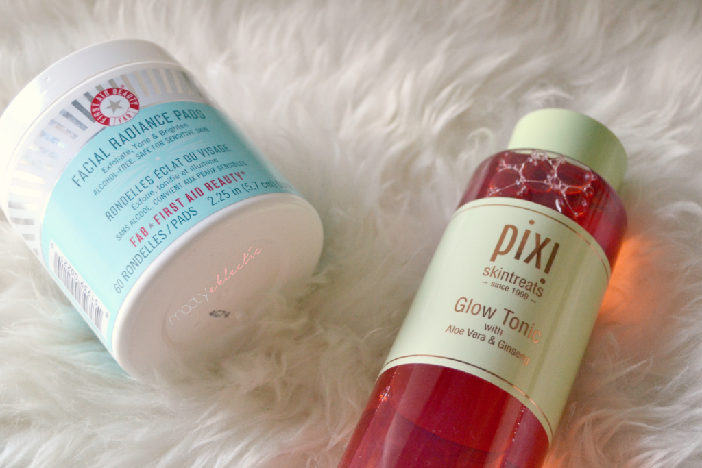 Rutina facial II Tonificación tónicos exfoliantes, acids toners