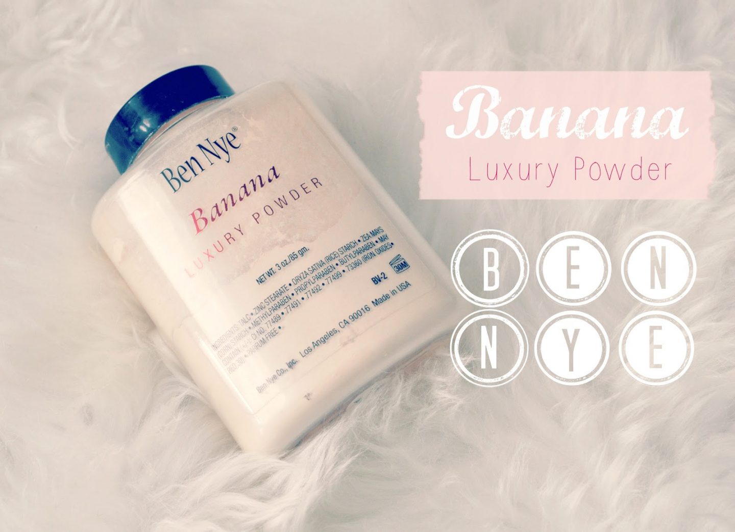 Banana luxury powder Ben Nye